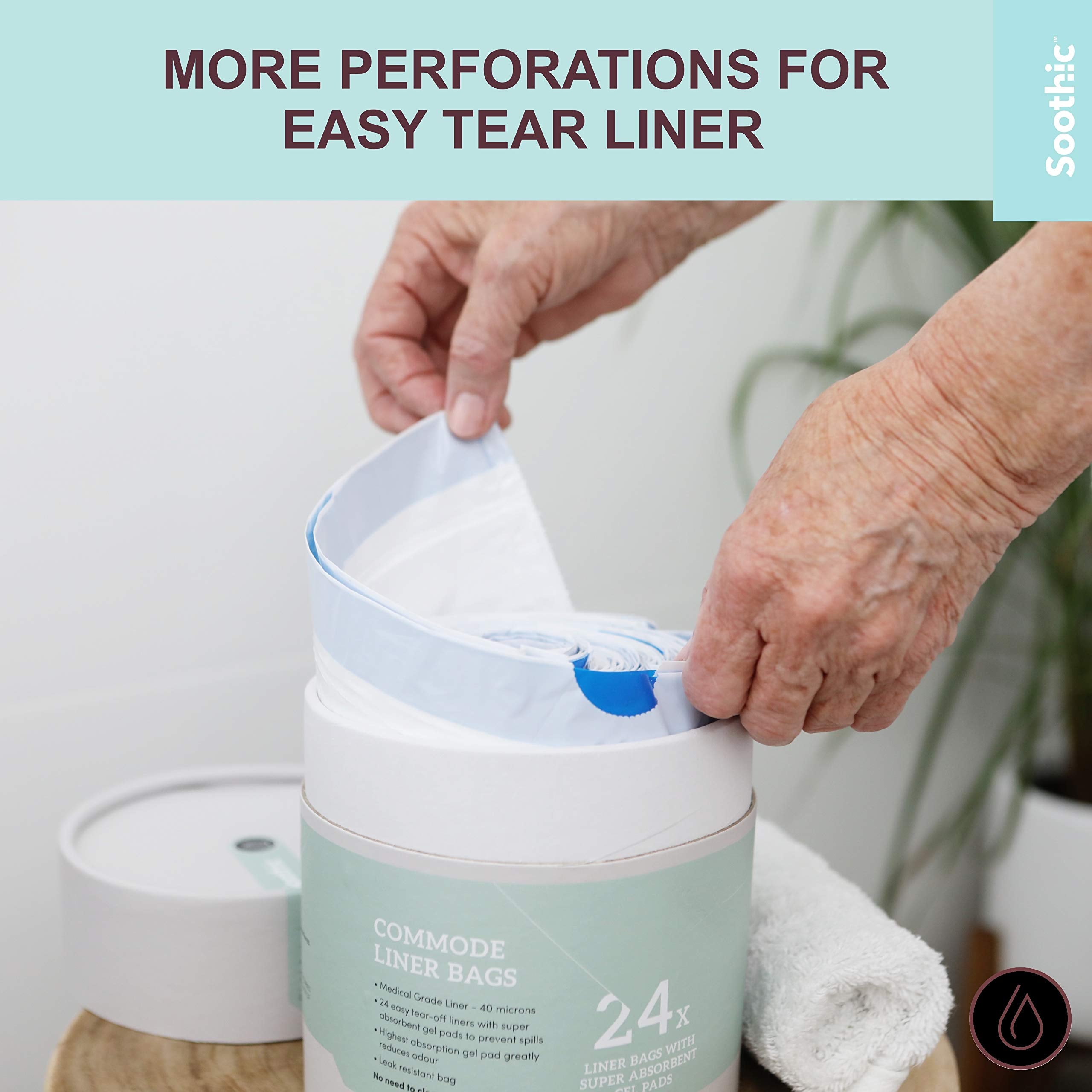 Soothic Commode Liners